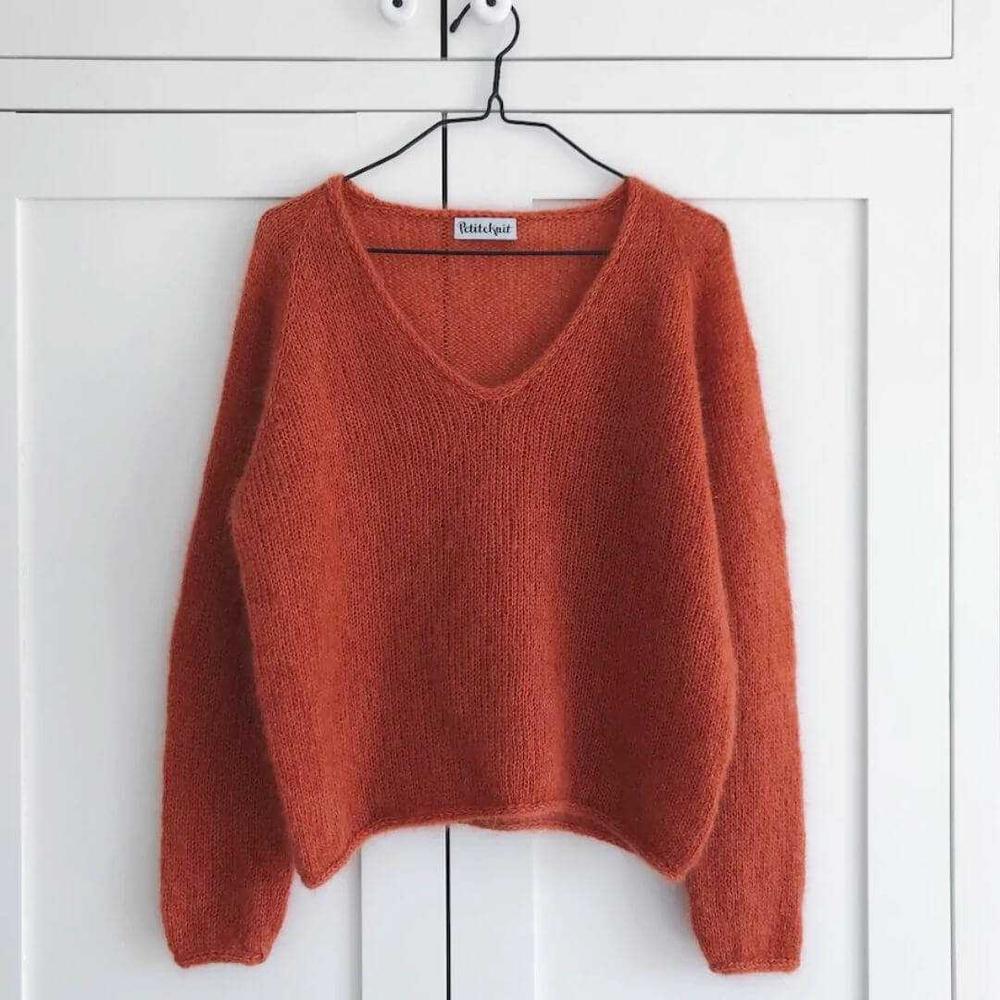 Cumulus Blouse Knitting Pattern - PetiteKnit-Needlecraft Patterns-PetiteKnit-Wild & Woolly Yarns