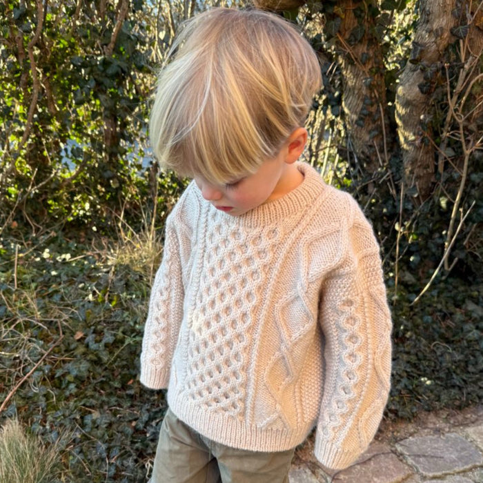 Dagmar Sweater Junior Knitting Pattern - PetiteKnit-Needlecraft Patterns-PetiteKnit-Wild & Woolly Yarns