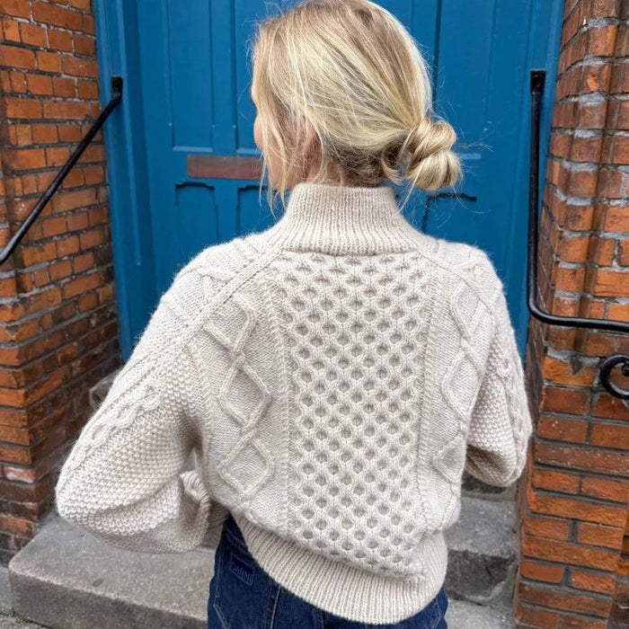 Dagmar Sweater Knitting Pattern - PetiteKnit-Needlecraft Patterns-PetiteKnit-Wild & Woolly Yarns