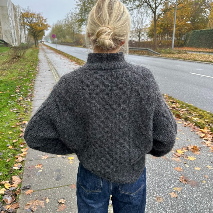 Dagmar Sweater Knitting Pattern - PetiteKnit-Needlecraft Patterns-PetiteKnit-Wild & Woolly Yarns