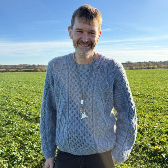 Dagmar Sweater Man Knitting Pattern - PetiteKnit-Needlecraft Patterns-PetiteKnit-Wild & Woolly Yarns