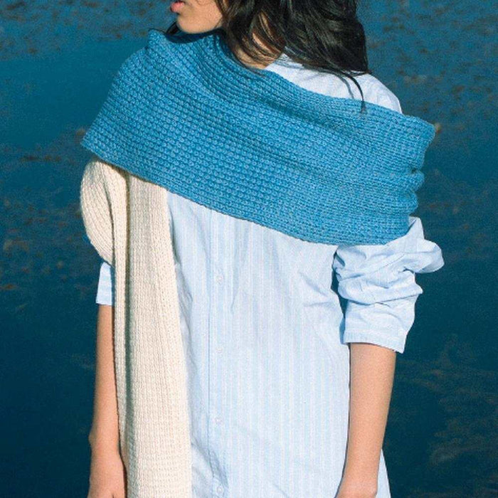 Daniela Scarf Knitting Pattern-Needlecraft Patterns-Wentworth Distributors-Printed Pattern – Posted-Wild & Woolly Yarns