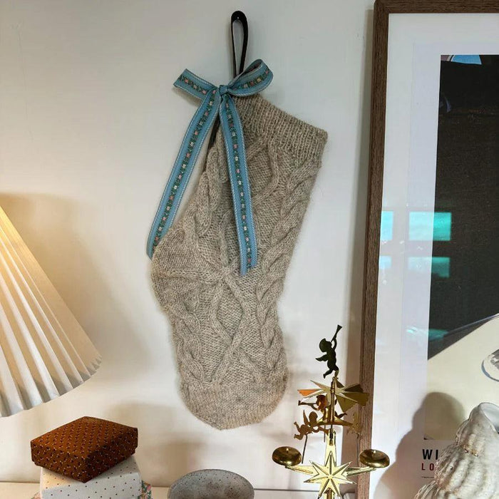December Christmas Stocking Knitting Pattern - PetiteKnit-Needlecraft Patterns-PetiteKnit-Wild & Woolly Yarns
