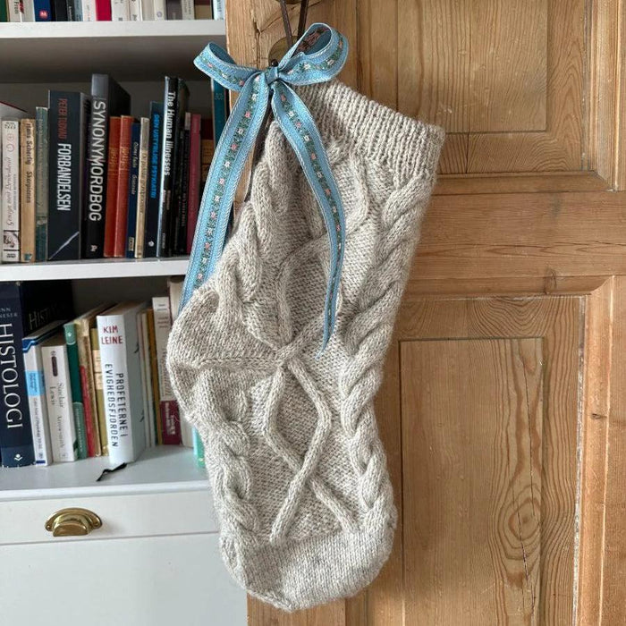 December Christmas Stocking Knitting Pattern - PetiteKnit-Needlecraft Patterns-PetiteKnit-Wild & Woolly Yarns