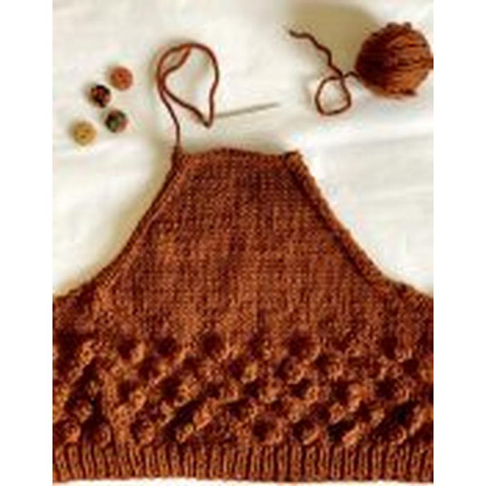 December V Neck Cardigan Knitting Pattern (126)-Needlecraft Patterns-Touch Yarns-Wild & Woolly Yarns