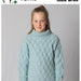 Diamond Sweater Knitting Pattern (AP2638)-Needlecraft Patterns-Alpaca Yarns-Printed Pattern – Posted-Wild & Woolly Yarns