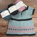 Dress with Heart Detail Hem Knitting Pattern (K3014)-Needlecraft Patterns-Wentworth Distributors-Printed Pattern – Posted-Wild & Woolly Yarns