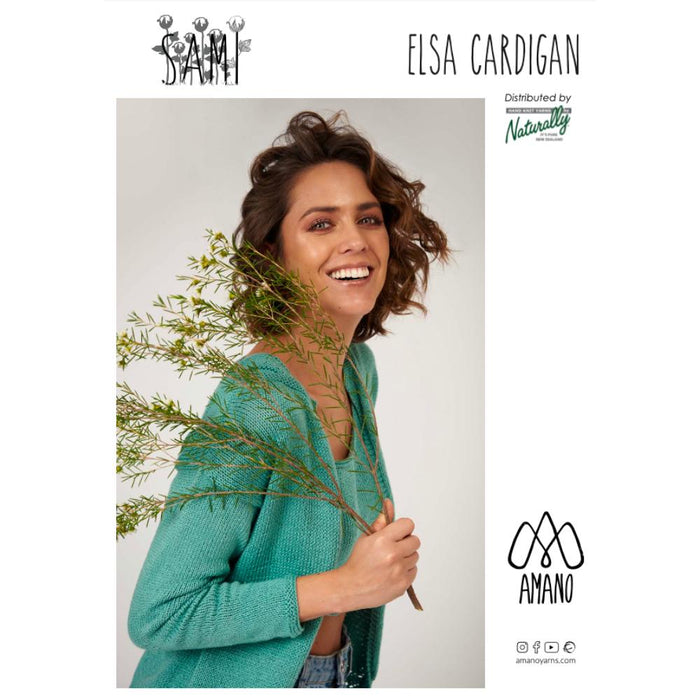 Elsa Cardigan Knitting Pattern-Needlecraft Patterns-Wentworth Distributors-Printed-Wild &amp; Woolly Yarns