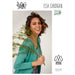 Elsa Cardigan Knitting Pattern-Needlecraft Patterns-Wentworth Distributors-Printed-Wild &amp; Woolly Yarns