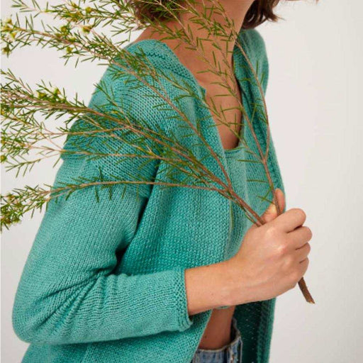 Elsa Cardigan Knitting Pattern-Needlecraft Patterns-Wentworth Distributors-Printed Pattern – Posted-Wild & Woolly Yarns