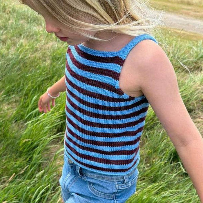 Emmy Top Junior Knitting Pattern - PetiteKnit-Needlecraft Patterns-PetiteKnit-Wild & Woolly Yarns