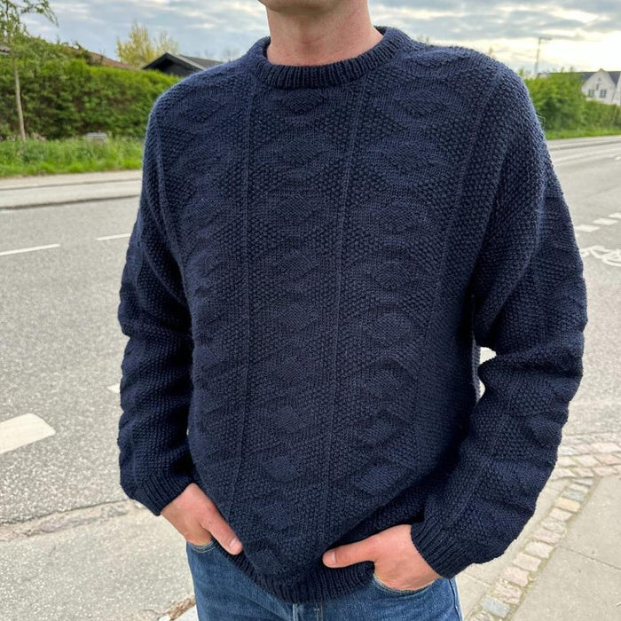 Esther Sweater Man Knitting Pattern - PetiteKnit-Needlecraft Patterns-PetiteKnit-Wild & Woolly Yarns