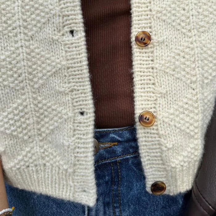 Esther Vest Knitting Pattern - PetiteKnit-Needlecraft Patterns-PetiteKnit-Wild & Woolly Yarns