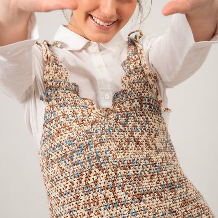 Ethel Dress Crochet Pattern-Needlecraft Patterns-Wentworth Distributors-Printed-Wild & Woolly Yarns
