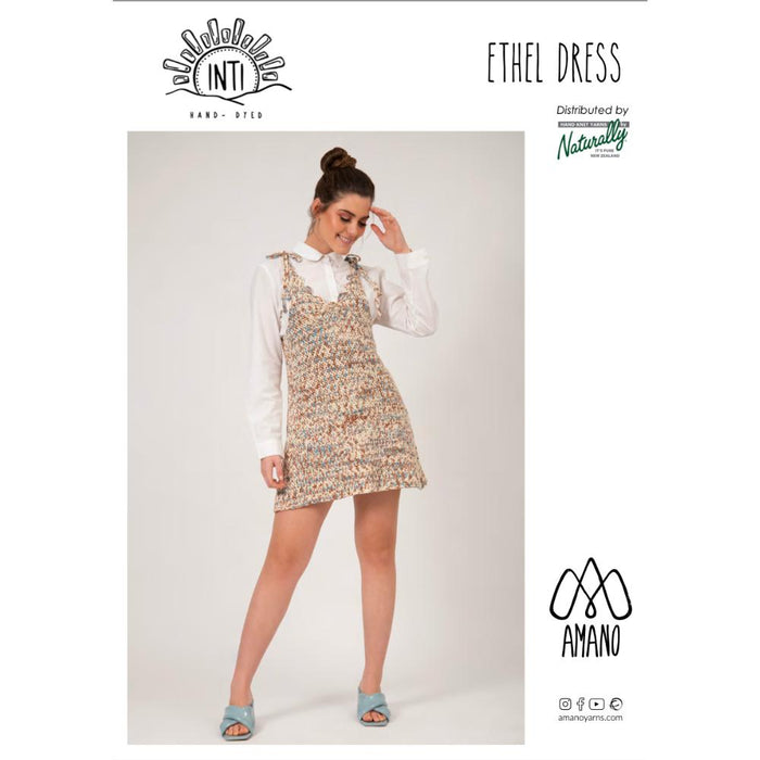 Ethel Dress Crochet Pattern-Needlecraft Patterns-Wentworth Distributors-Printed-Wild & Woolly Yarns