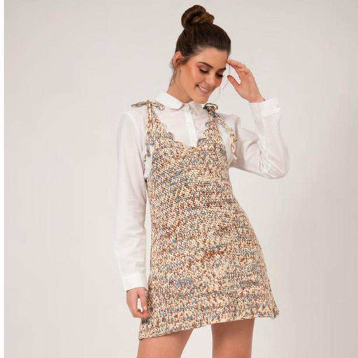 Ethel Dress Crochet Pattern-Needlecraft Patterns-Wentworth Distributors-Printed Pattern – Posted-Wild & Woolly Yarns