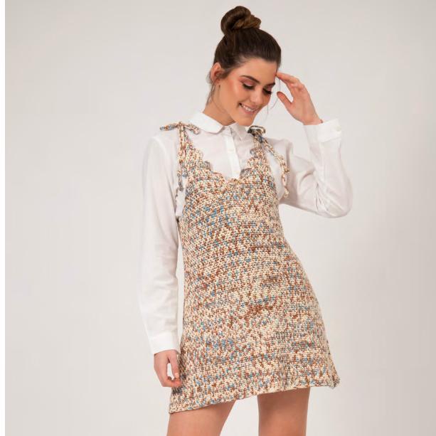 Ethel Dress Crochet Pattern-Needlecraft Patterns-Wentworth Distributors-Printed-Wild & Woolly Yarns