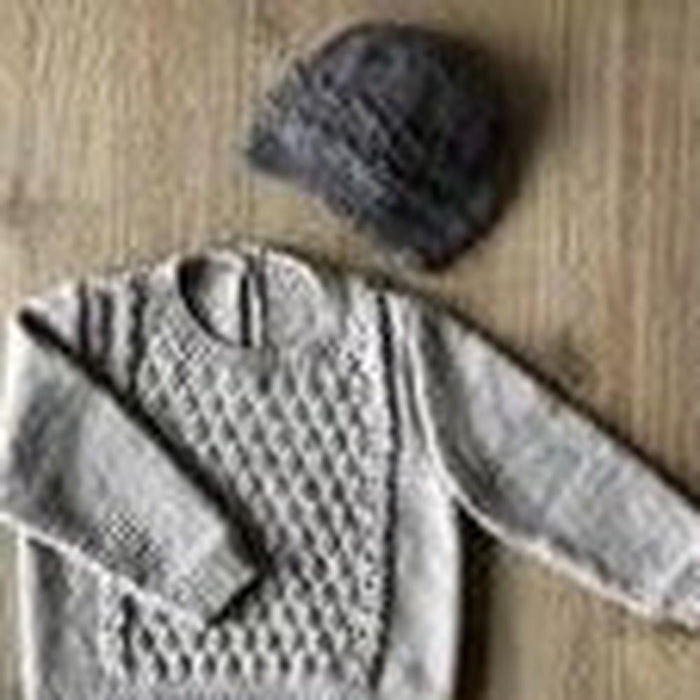 Everleigh Sweater & Hat Knitting Pattern - 4Ply (BC100)-Needlecraft Patterns-Lisa F Design-Wild & Woolly Yarns