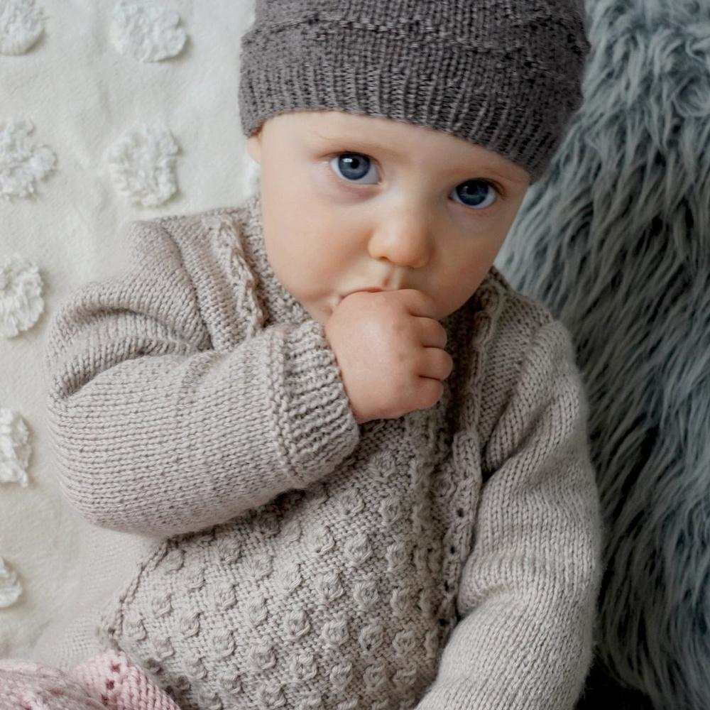 Everleigh Sweater & Hat Knitting Pattern - 4Ply (BC100)-Needlecraft Patterns-Lisa F Design-Wild & Woolly Yarns