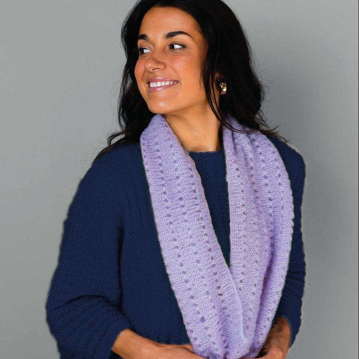 Eyelet Cowl Knitting Pattern (AP1415)-Needlecraft Patterns-Alpaca Yarns-Printed Pattern – Posted-Wild & Woolly Yarns