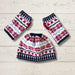 Fair Isle Fingerless Gloves & Beanie Knitting Pattern (N1715)-Needlecraft Patterns-Wentworth Distributors-Printed Pattern – Posted-Wild & Woolly Yarns