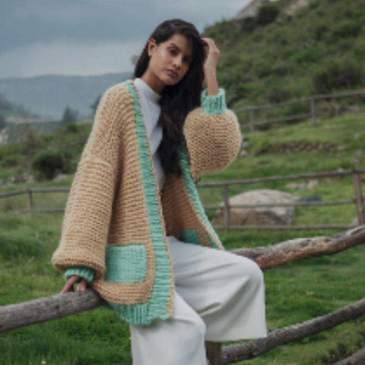 Fernanda Cardigan Knitting Pattern-Needlecraft Patterns-Wentworth Distributors-Printed Pattern – Posted-Wild & Woolly Yarns