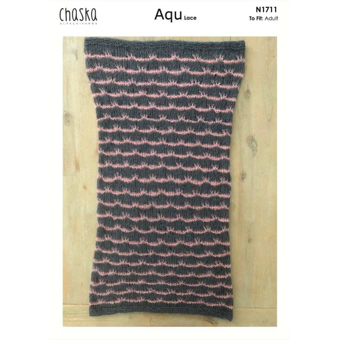 Field of Flowers Cowl Knitting Pattern (N1711)-Needlecraft Patterns-Wentworth Distributors-Printed Pattern – Posted-Wild & Woolly Yarns