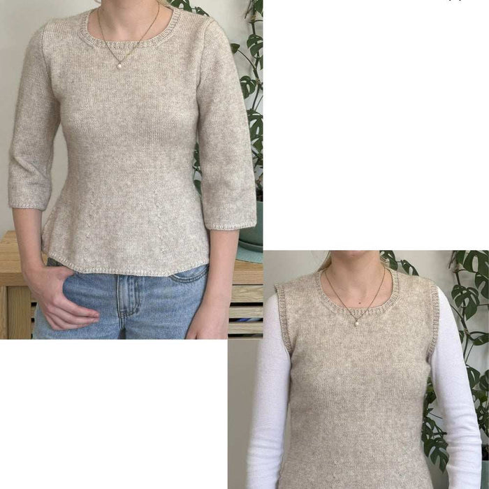 Flared Sweater & Slipover Knitting Pattern (N1779)-Needlecraft Patterns-Wentworth Distributors-Printed Pattern – Posted-Wild & Woolly Yarns