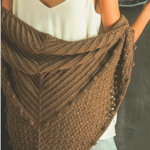 Francisca Triangle Shawl Knitting Pattern-Needlecraft Patterns-Wentworth Distributors-Printed Pattern – Posted-Wild & Woolly Yarns
