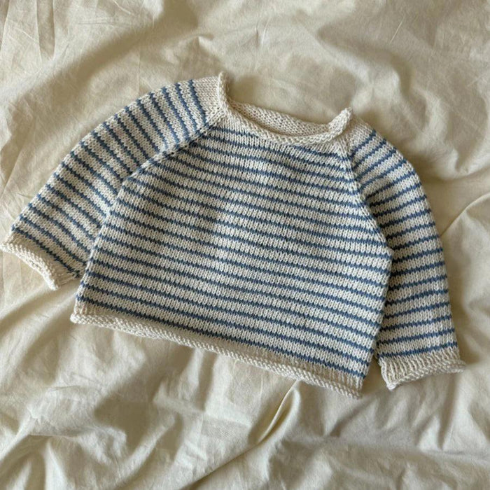 Frankie Sweater Baby Knitting Pattern - PetiteKnit-Needlecraft Patterns-Wild and Woolly Yarns