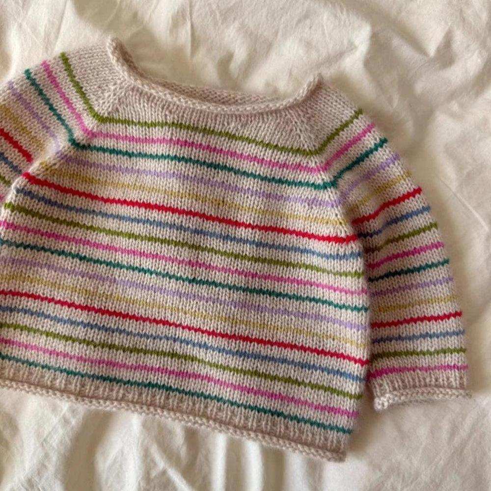 Frankie Sweater Baby Knitting Pattern - PetiteKnit-Needlecraft Patterns-PetiteKnit-Wild & Woolly Yarns