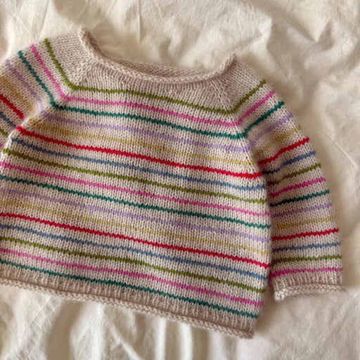 Frankie Sweater Baby Knitting Pattern - PetiteKnit-Needlecraft Patterns-Wild and Woolly Yarns