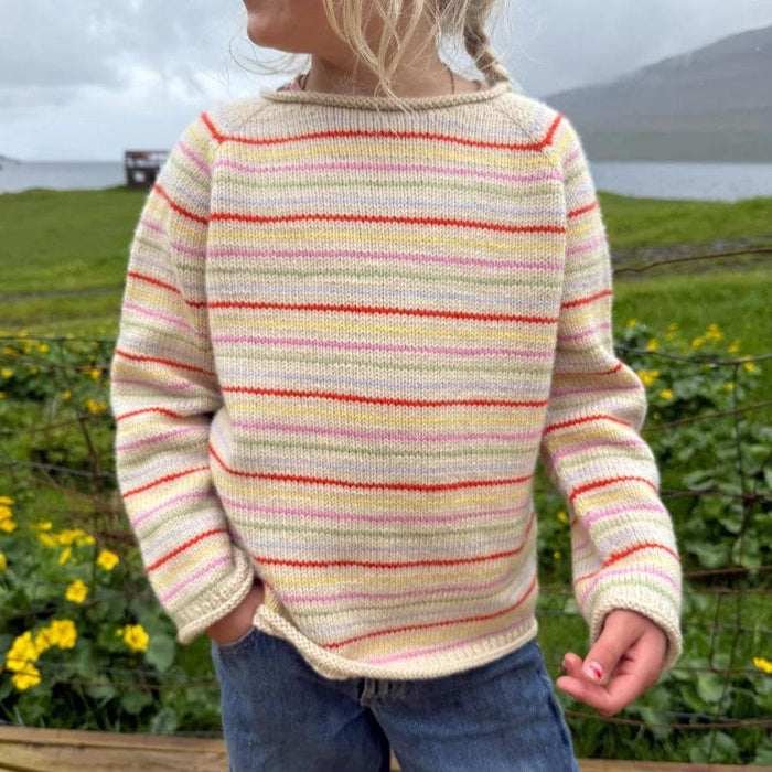 Frankie Sweater Junior Knitting Pattern - PetiteKnit-Needlecraft Patterns-Wild and Woolly Yarns