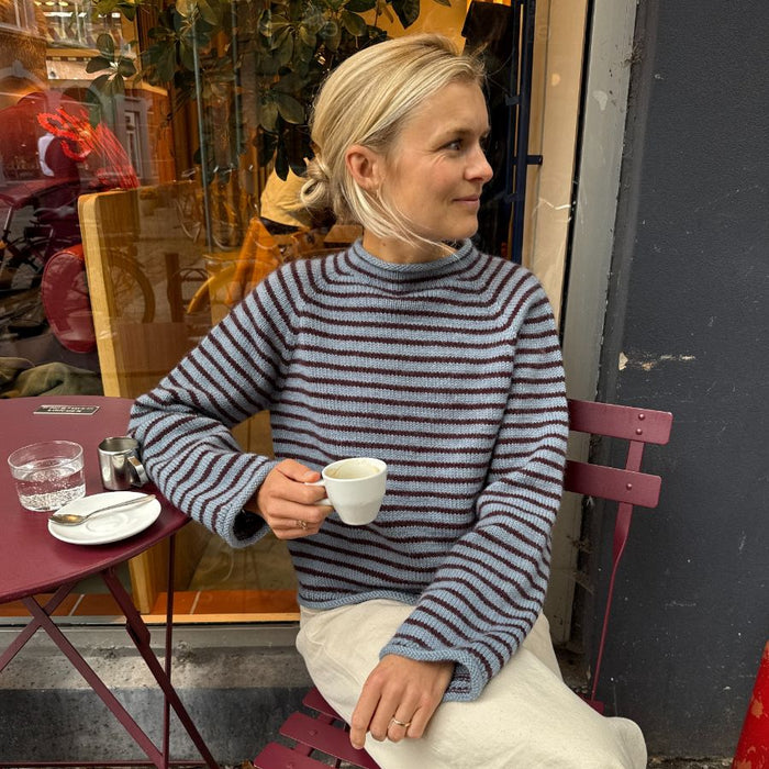 Frankie Sweater Knitting Pattern - PetiteKnit-Needlecraft Patterns-PetiteKnit-Wild & Woolly Yarns