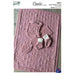 Gansey Love Pram Accessories Knitting Pattern (K3011)-Needlecraft Patterns-Wentworth Distributors-Printed Pattern – Posted-Wild & Woolly Yarns