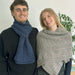 Gansey Tweed Wrap or Scarf Knitting Pattern (N1784)-Needlecraft Patterns-Wentworth Distributors-Printed Pattern – Posted-Wild & Woolly Yarns