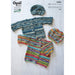 Garter Stitch Jacket & Hat Knitting Pattern (K3083)-Needlecraft Patterns-Wentworth Distributors-Printed-Wild & Woolly Yarns