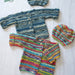 Garter Stitch Jacket & Hat Knitting Pattern (K3083)-Needlecraft Patterns-Wentworth Distributors-Printed Pattern – Posted-Wild & Woolly Yarns