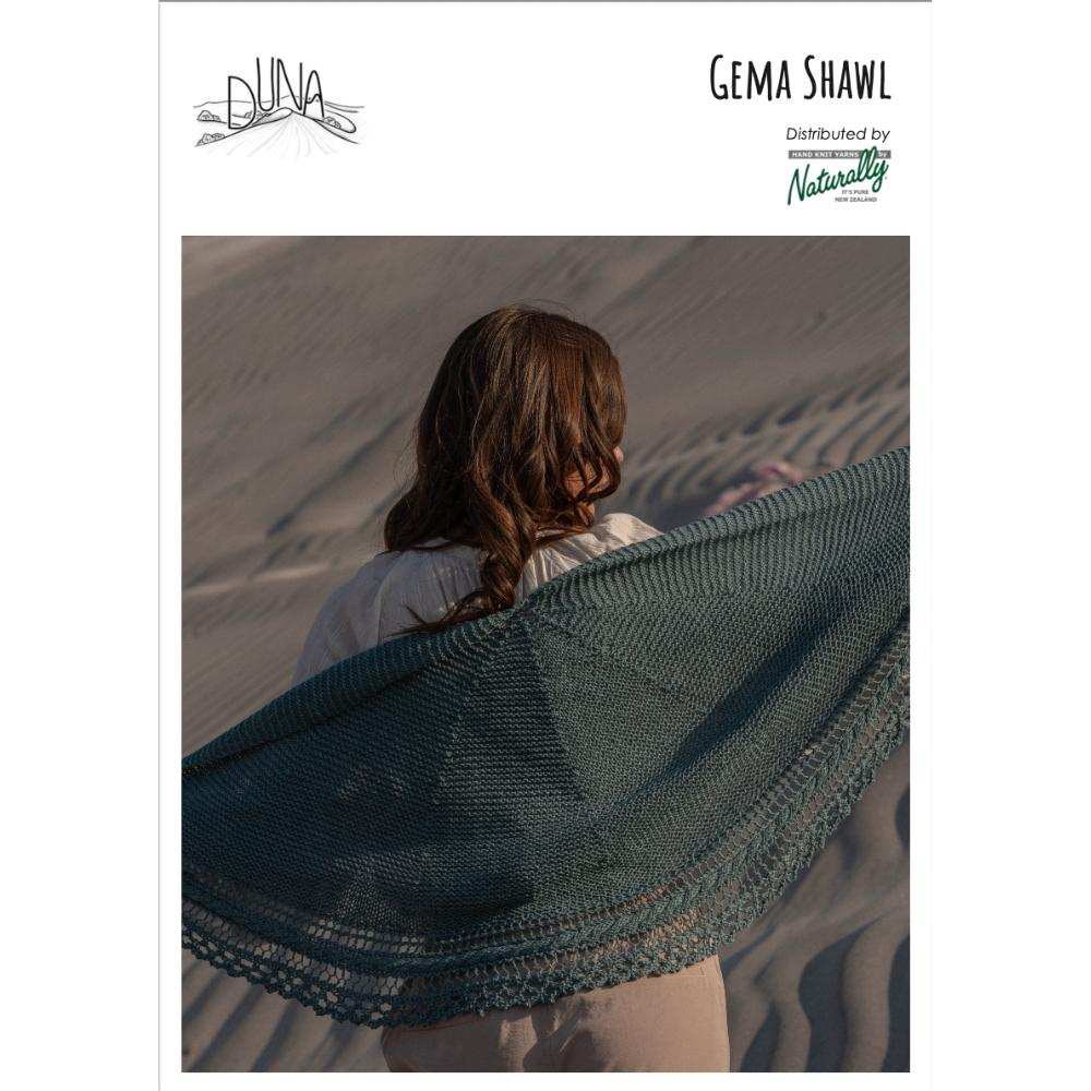 Gema Shawl Knitting Pattern-Needlecraft Patterns-Wentworth Distributors-Printed Pattern – Posted-Wild & Woolly Yarns