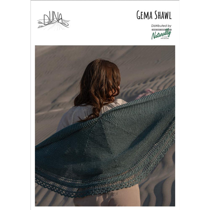 Gema Shawl Knitting Pattern-Needlecraft Patterns-Wild and Woolly Yarns