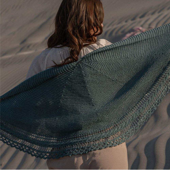 Gema Shawl Knitting Pattern-Needlecraft Patterns-Wentworth Distributors-Printed Pattern – Posted-Wild & Woolly Yarns