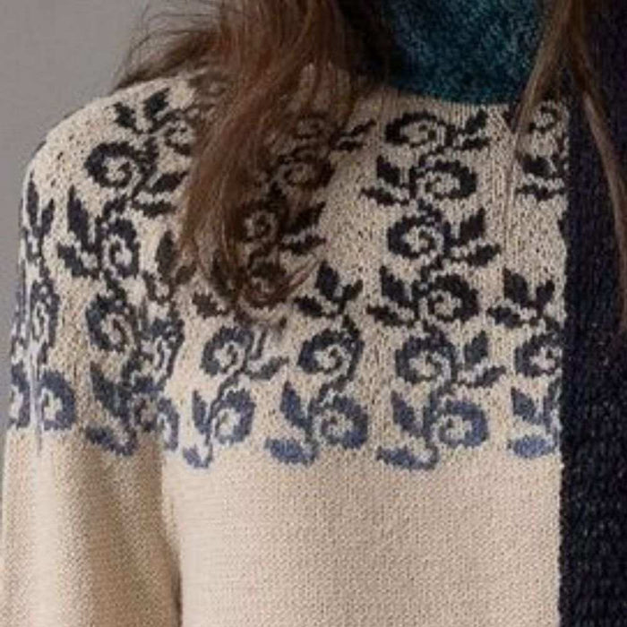 Giglio Sweater Knitting Pattern-Pattern-Wild and Woolly Yarns