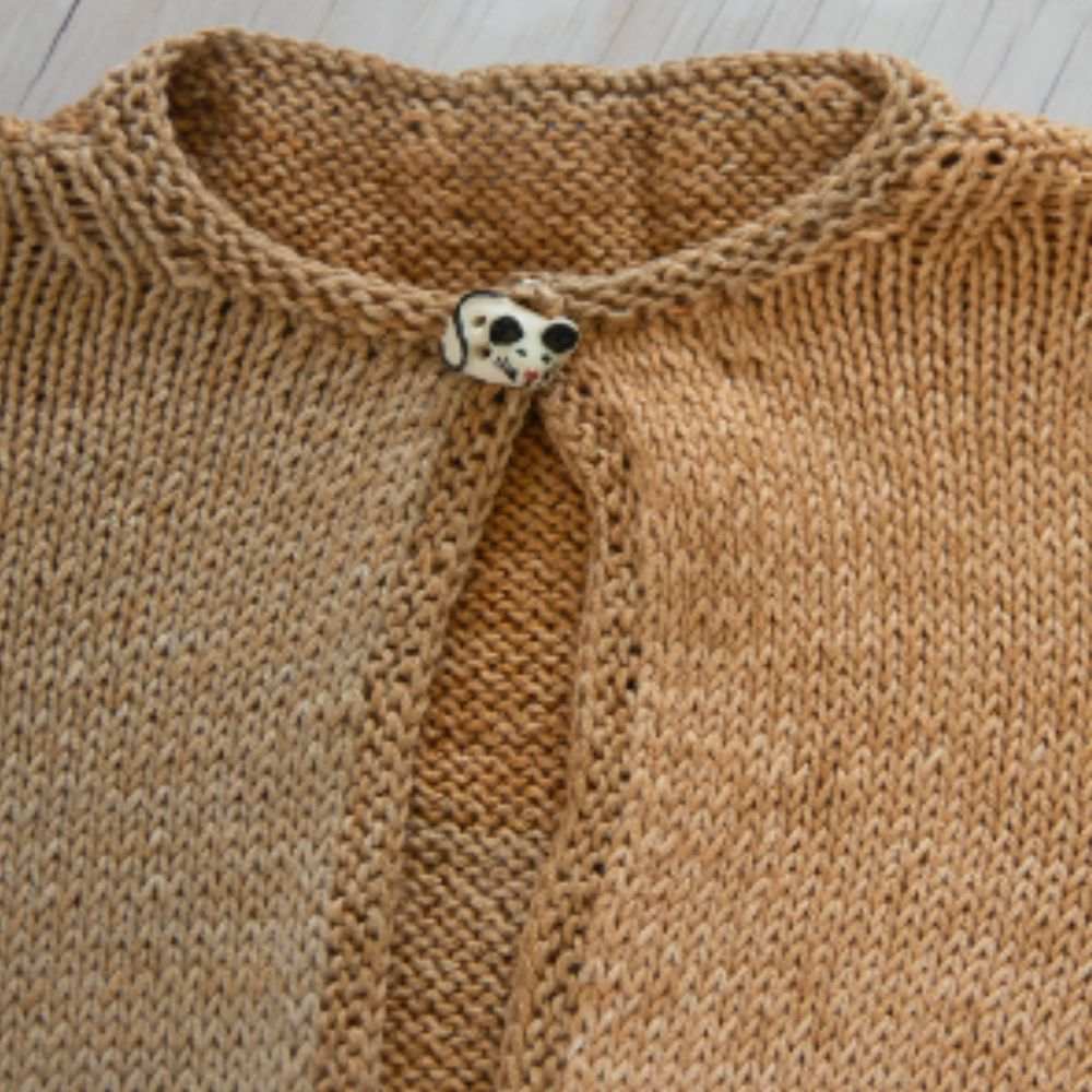 Girls' Cardigan Knitting Pattern (K3034)-Needlecraft Patterns-Wentworth Distributors-Printed Pattern – Posted-Wild & Woolly Yarns