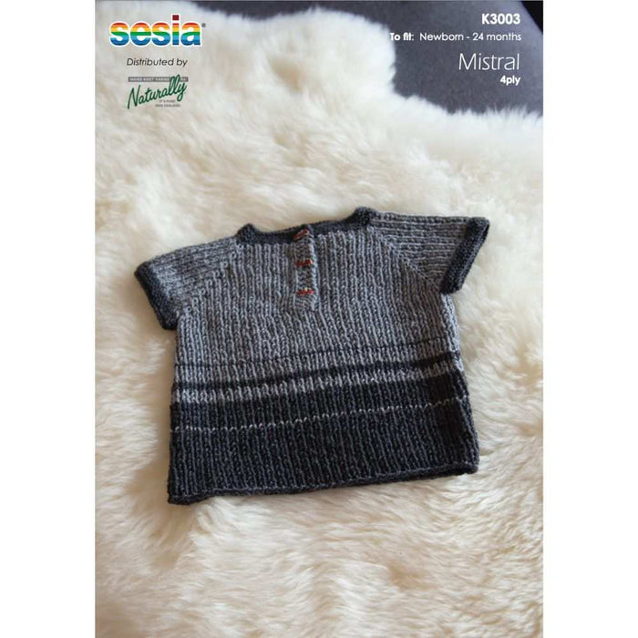 Grandpa Love Vest Knitting Pattern (K3003)-Needlecraft Patterns-Wentworth Distributors-Printed Pattern – Posted-Wild & Woolly Yarns