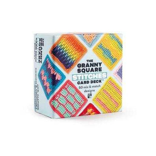 Granny Square Stitches Card Deck (TM) - Claire Montgomerie-Needlecraft Patterns-Bateman Books-Wild & Woolly Yarns