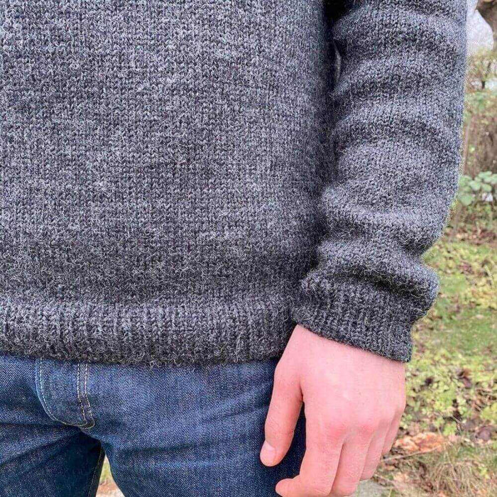 Hanstholm Sweater Knitting Pattern - PetiteKnit-Pattern-Wild and Woolly Yarns