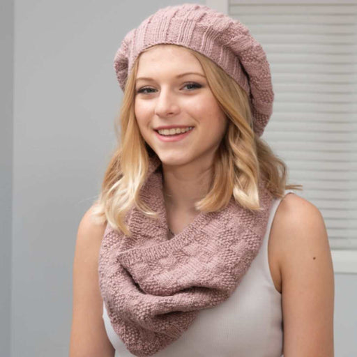 Hat & Cowl Knitting Pattern (N1610)-Needlecraft Patterns-Wentworth Distributors-Printed Pattern – Posted-Wild & Woolly Yarns