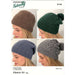 Hats Collection Knitting Pattern (N1745)-Needlecraft Patterns-Wentworth Distributors-Printed Pattern – Posted-Wild & Woolly Yarns