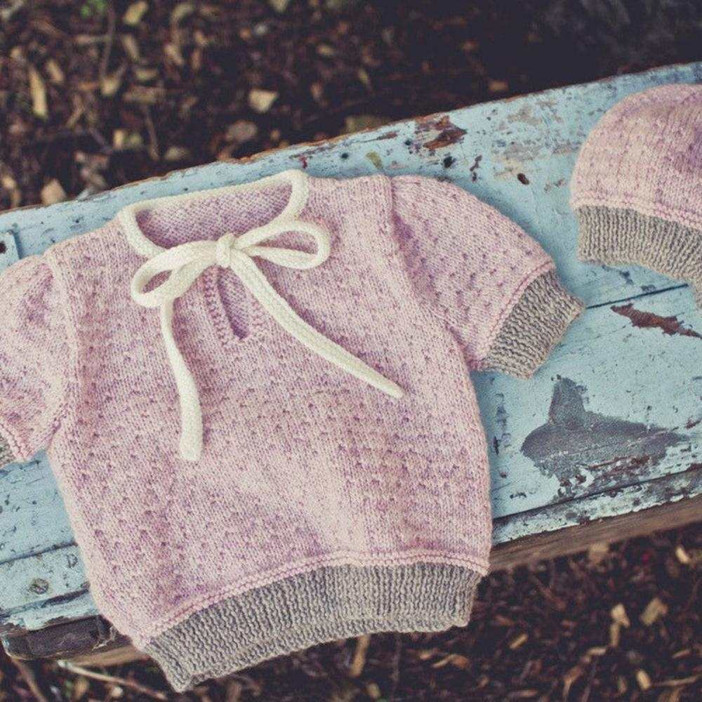 Hettie Sweater & Hat Knitting Pattern - 4Ply (BC56)**-Needlecraft Patterns-Lisa F Design-Wild & Woolly Yarns
