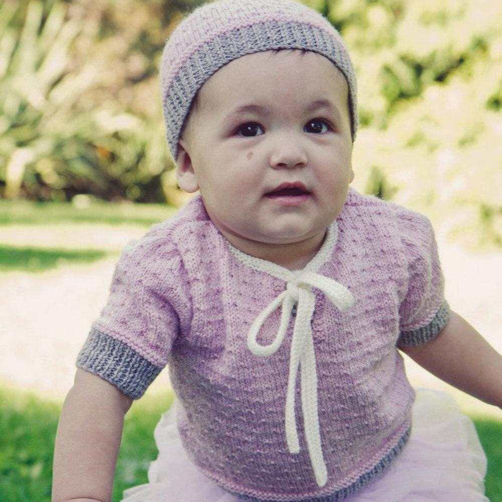 Hettie Sweater & Hat Knitting Pattern - 4Ply (BC56)**-Needlecraft Patterns-Lisa F Design-Wild & Woolly Yarns